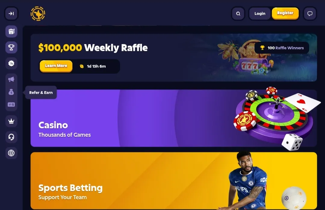 Roobet sportsbook interface for Nigerian players, captured by the Bets.ng editorial team